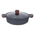 Resto - Niedriger Kochtopf mit Deckel CAPELLA 5 l 28 cm