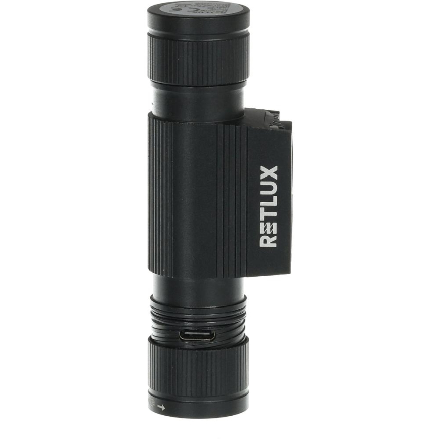 Aufladbare LED-Aluminium-Stirnlampe LED/2600 mAh IP66