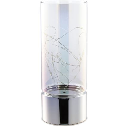 Deko-Licht mit LED-Kette 3xAA warmweiß