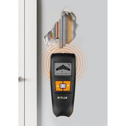 Digitaler Untergrunddetektor 4in1 9V 1x6LR61