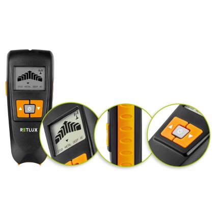 Digitaler Untergrunddetektor 4in1 9V 1x6LR61