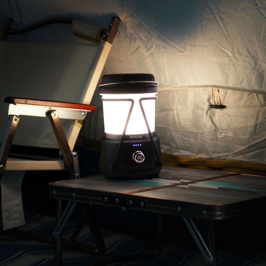 Dimm- und tragbare LED-Leuchte mit Powerbank-Funktion LED/3W/4400 mAh IPX2