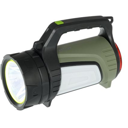 Dimmbare, aufladbare Outdoor-LED-Taschenlampe mit Powerbank LED/21W/4400mAh IP44