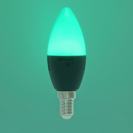 Dimmbare LED-RGBW-Lampe C37 E14/4,5W/230V 2700-6500K Wi-Fi Tuya