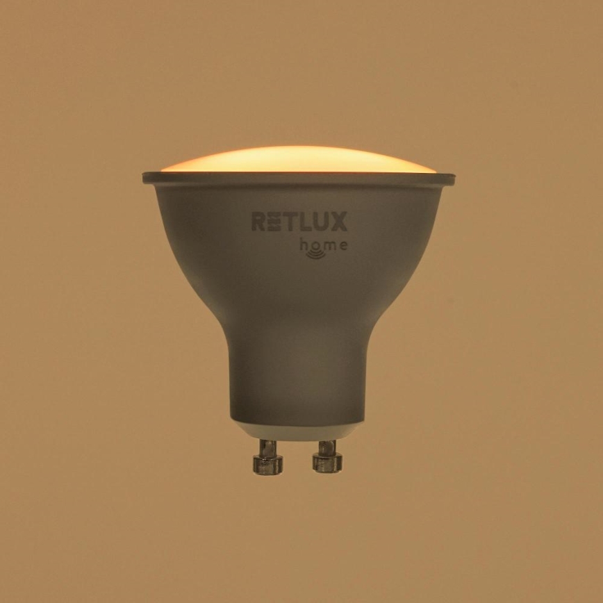 Dimmbare LED-RGBW-Lampe MR16 GU10/4,5W/230V 2700-6500K Wi-Fi Tuya