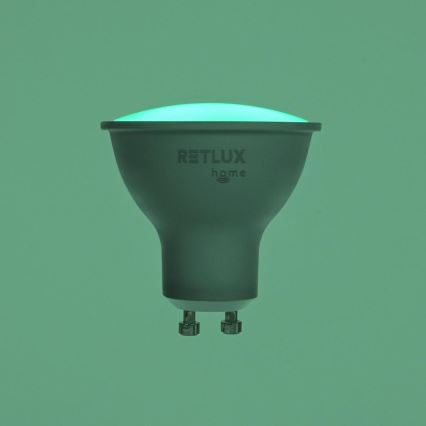 Dimmbare LED-RGBW-Lampe MR16 GU10/4,5W/230V 2700-6500K Wi-Fi Tuya
