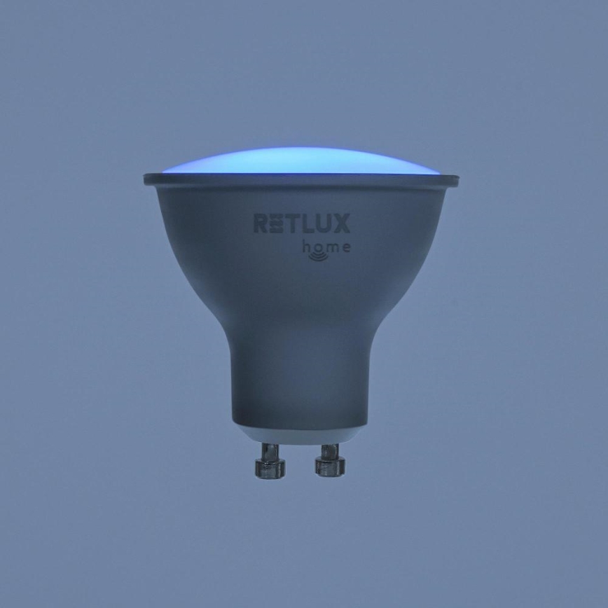 Dimmbare LED-RGBW-Lampe MR16 GU10/4,5W/230V 2700-6500K Wi-Fi Tuya