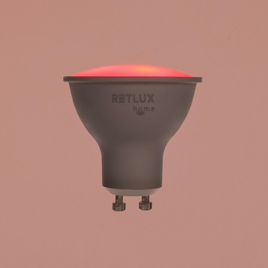 Dimmbare LED-RGBW-Lampe MR16 GU10/4,5W/230V 2700-6500K Wi-Fi Tuya