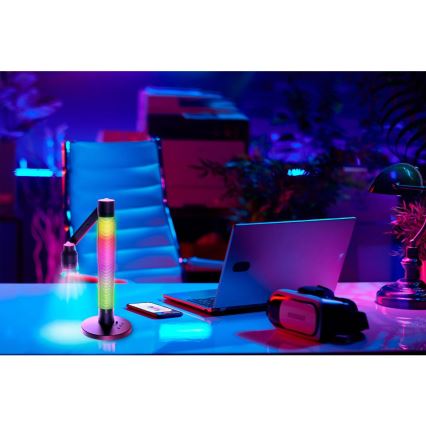 Dimmbare LED-RGBW-Tischleuchte LED/10W/5V 2700-6000K Wi-Fi Tuya + Fernbedienung