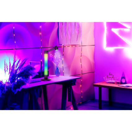 Dimmbare LED-RGBW-Tischleuchte LED/10W/5V 2700-6000K Wi-Fi Tuya + Fernbedienung