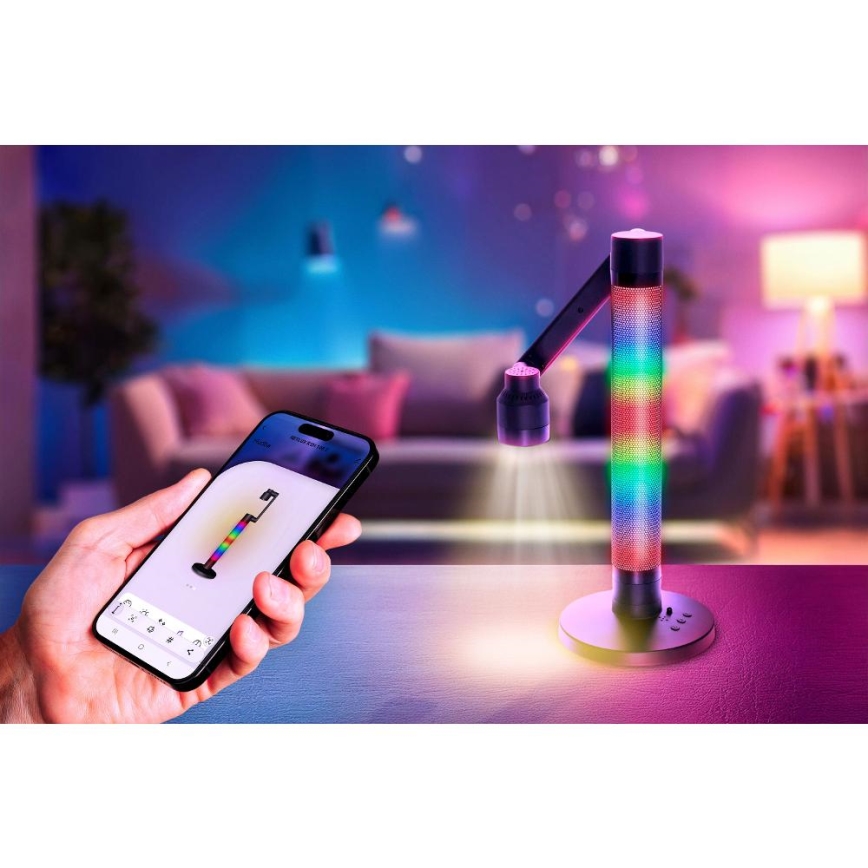 Dimmbare LED-RGBW-Tischleuchte LED/10W/5V 2700-6000K Wi-Fi Tuya + Fernbedienung