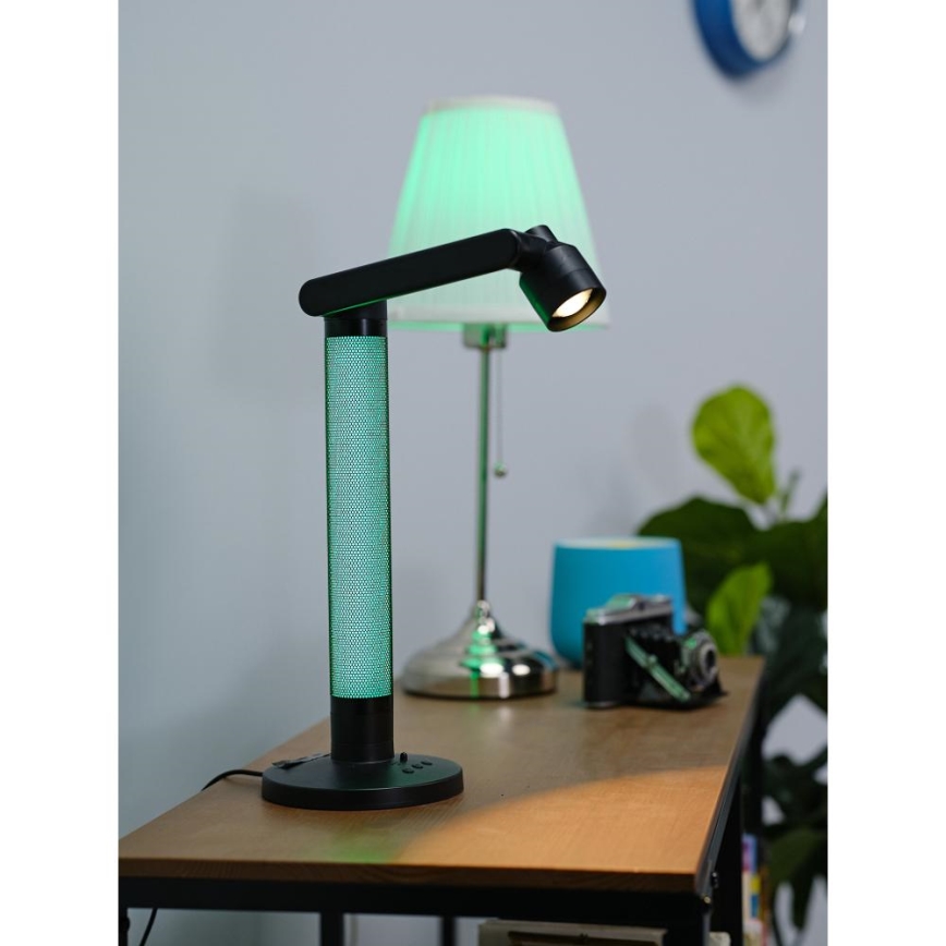 Dimmbare LED-RGBW-Tischleuchte LED/10W/5V 2700-6000K Wi-Fi Tuya + Fernbedienung