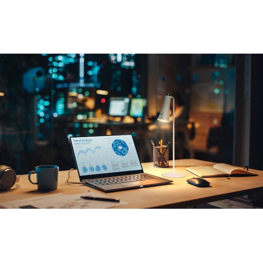 Dimmbare, wiederaufladbare 3-in-1 LED-Lampe LED/3W/5V 1200 mAh weiß