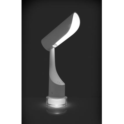 Dimmbare wiederaufladbare LED-RGBW-Tischlampe LED/5W/5V 2000 mAh 3000/6000K weiß