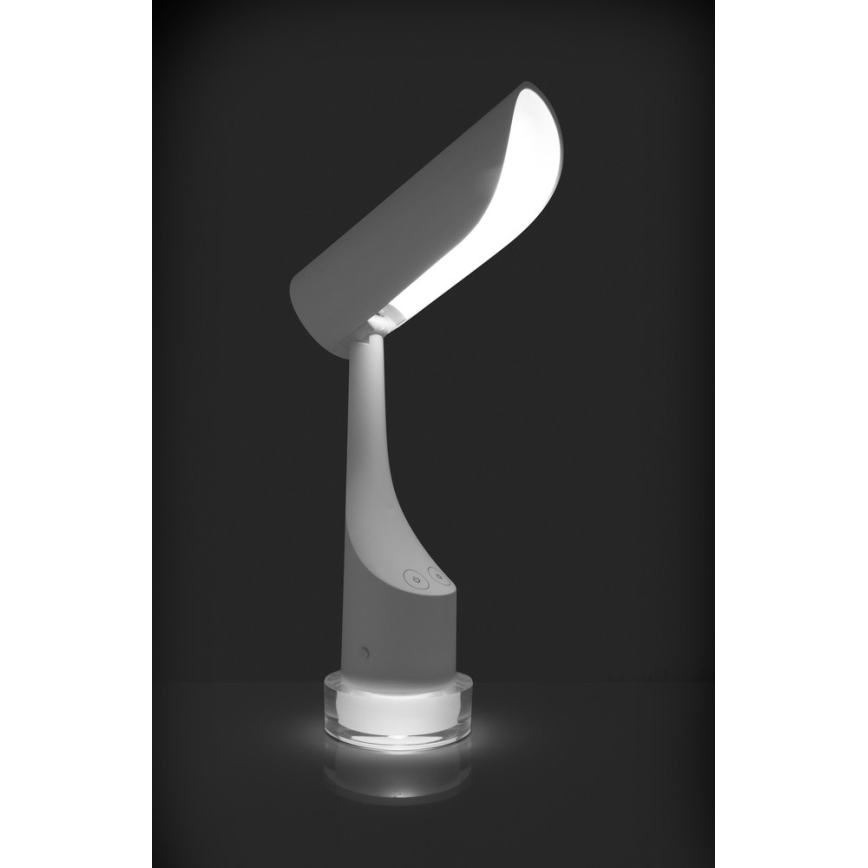 Dimmbare wiederaufladbare LED-RGBW-Tischlampe LED/5W/5V 2000 mAh 3000/6000K weiß