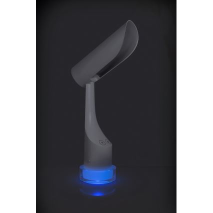Dimmbare wiederaufladbare LED-RGBW-Tischlampe LED/5W/5V 2000 mAh 3000/6000K weiß