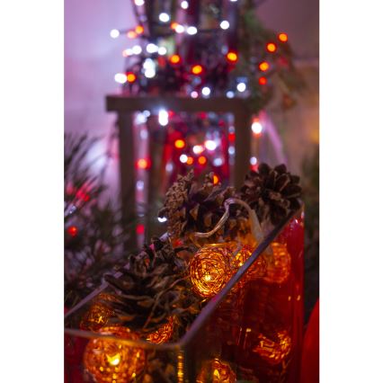 LED-Dekorationskette 10xLED/2xAA warmweiß