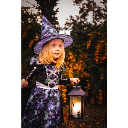 LED-Dekoration HALLOWEEN LED/3xAAA/warmweiβ Laterne