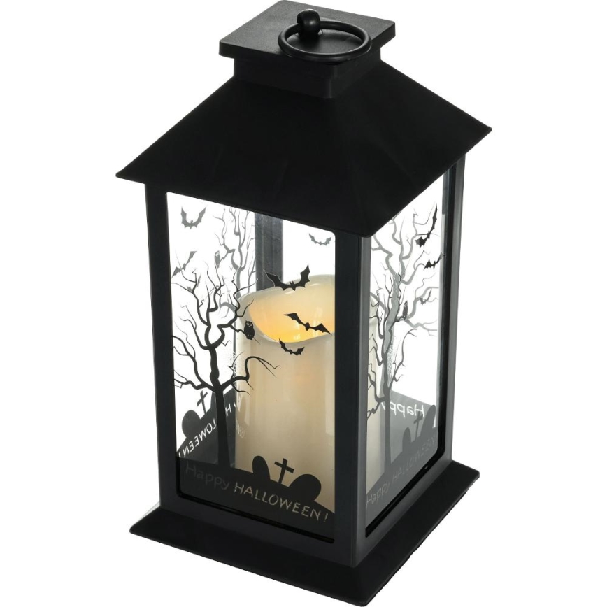 LED-Dekoration HALLOWEEN LED/3xAAA/warmweiβ Laterne