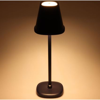 LED Dimmbares wiederaufladbares Tischlicht LED/3W/1800 mAh Dunkelblau