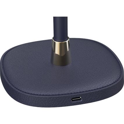 LED Dimmbares wiederaufladbares Tischlicht LED/3W/1800 mAh Dunkelblau