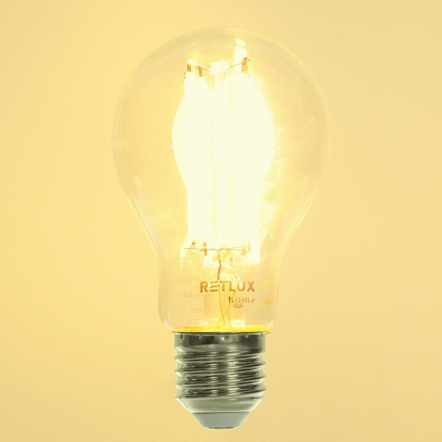 LED-Dimmable-Glühbirne FILAMENT A60 E27/7W/230V 2700-6500K Wi-Fi Tuya