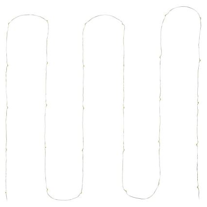 LED-Lichterkette 30xLED/3xAA 3,3m warmweiß