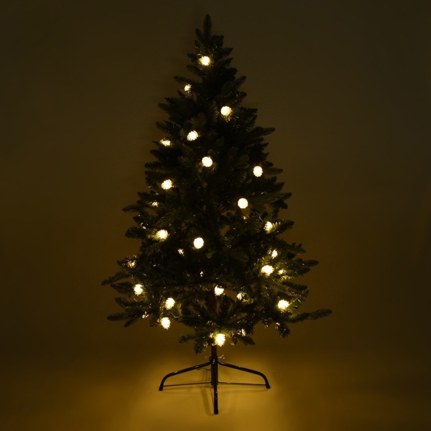 LED-Weihnachts-Lichterkette für den Außenbereich 80 LEDs / 25 m IP44 warmweiß