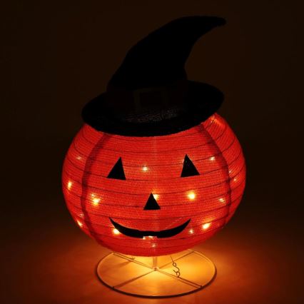 LED-Outdoor-Dekoration HALLOWEEN LED/3xAA/warmweiβ IP44 pumpkin