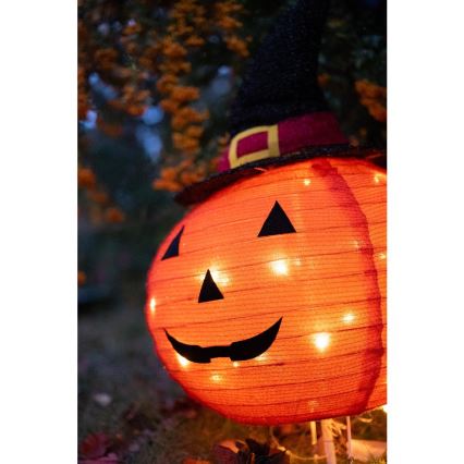 LED-Outdoor-Dekoration HALLOWEEN LED/3xAA/warmweiβ IP44 pumpkin