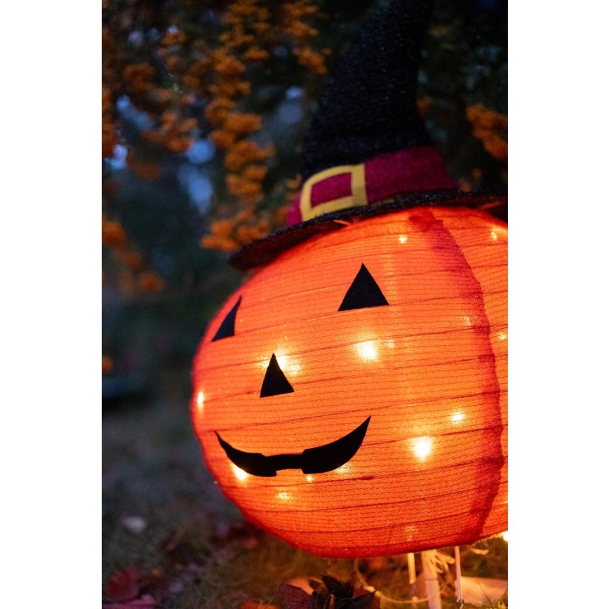 LED-Outdoor-Dekoration HALLOWEEN LED/3xAA/warmweiβ IP44 pumpkin