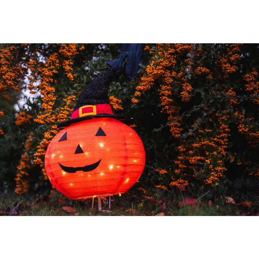 LED-Outdoor-Dekoration HALLOWEEN LED/3xAA/warmweiβ IP44 pumpkin