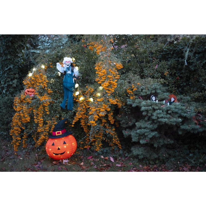 LED-Outdoor-Dekoration HALLOWEEN LED/3xAA/warmweiβ IP44 pumpkin