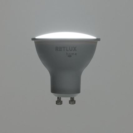 LED RGBW Dimmable Lampe MR16 GU10/4,5W/230V 2700-6500K Wi-Fi Tuya