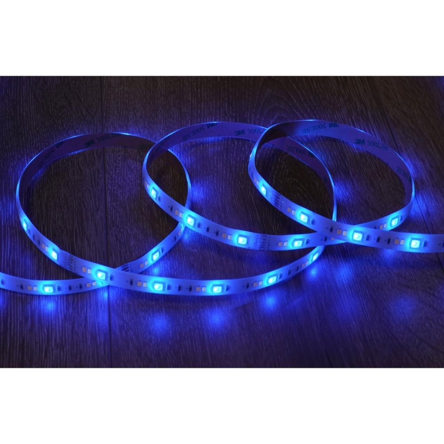 LED RGBW intelligentes dimmbares Band 5m LED/230V 2700-6500K Wi-Fi Tuya + Fernbedienung