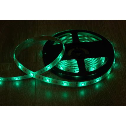 LED RGBW intelligentes dimmbares Band 5m LED/230V 2700-6500K Wi-Fi Tuya + Fernbedienung