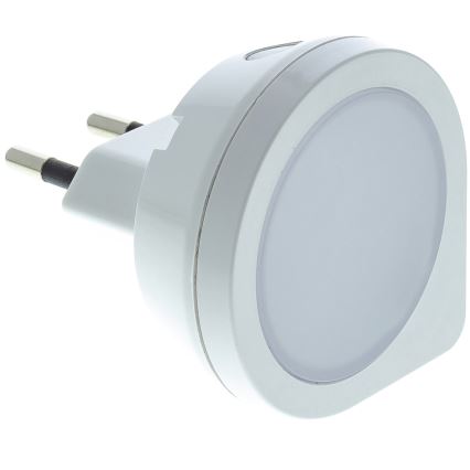 LED Steckdosen-Orientierungslicht mit Sensor LED/0,4W/230V 3000K weiß