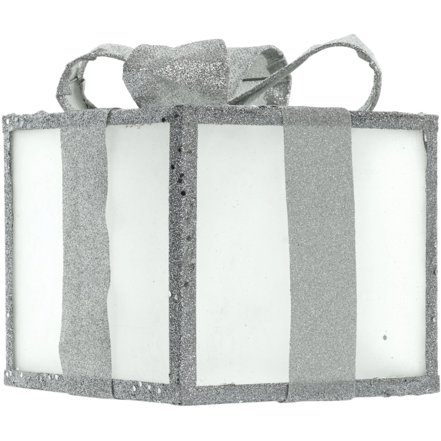 LED Weihnachtsdekoration LED/2xAA 15 cm Geschenk