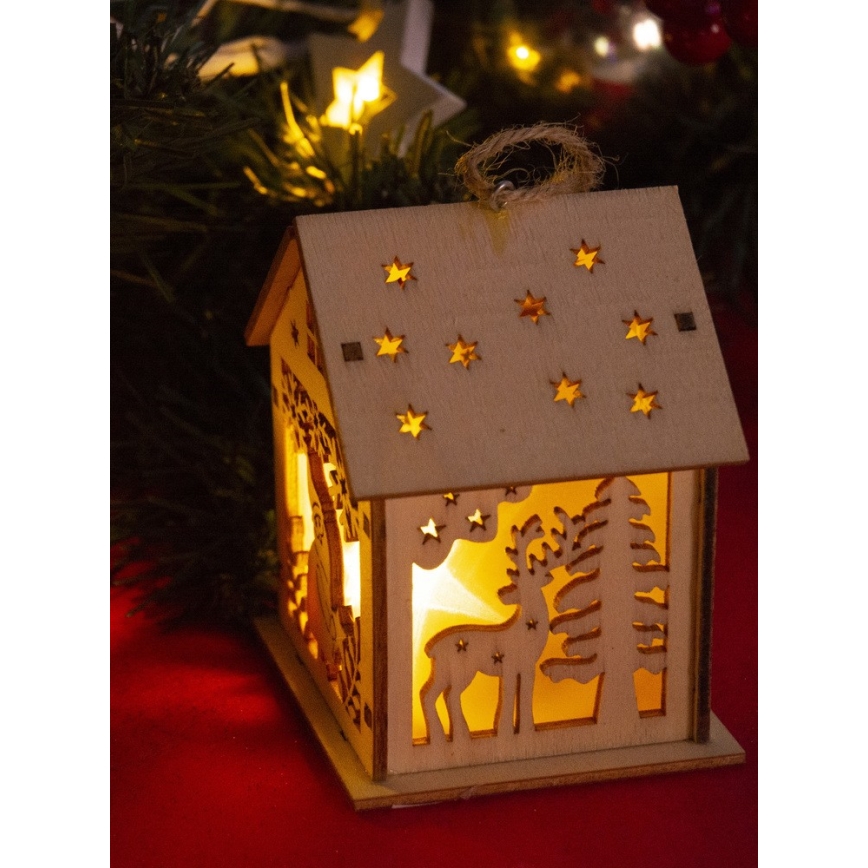 LED-Weihnachtsdekoration 1xLED/2xLR44 warmweiß