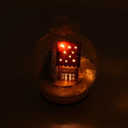 LED Weihnachtsdekoration 1xLED/3xLR44 warmweiß