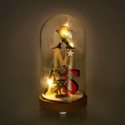 LED Weihnachtsdekoration 3xLED/1xCR2032 warmweiß