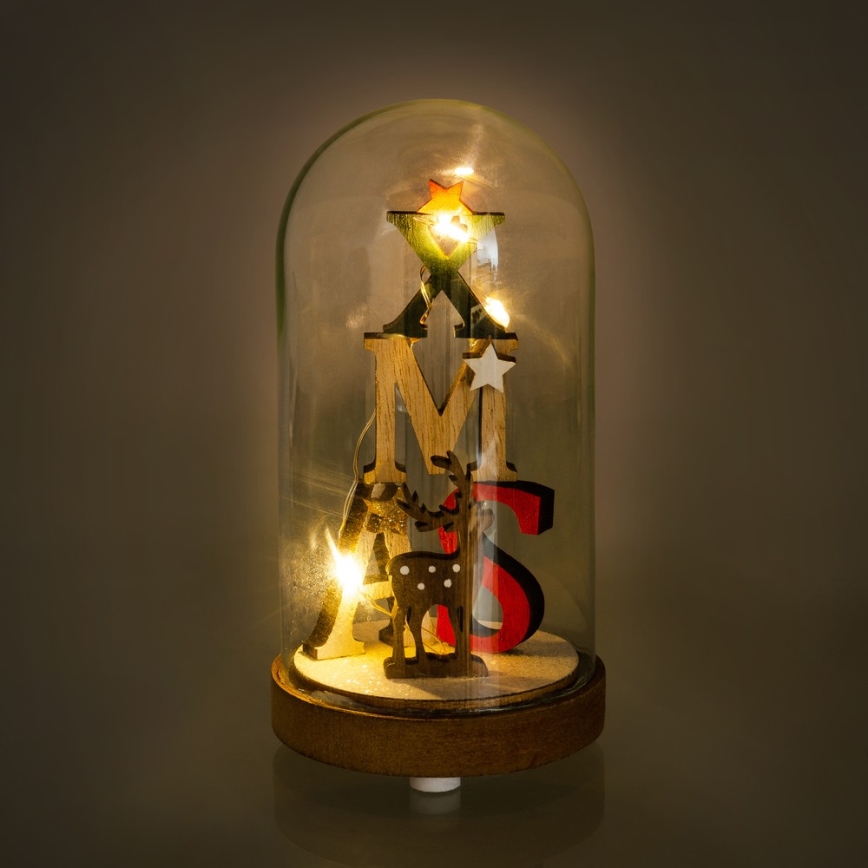 LED Weihnachtsdekoration 3xLED/1xCR2032 warmweiß