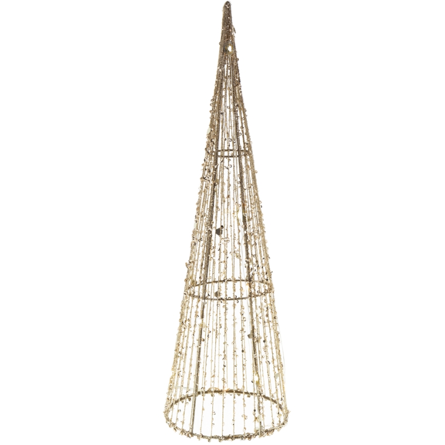 LED Weihnachtsdekoration LED/2xAA 40 cm Kegel