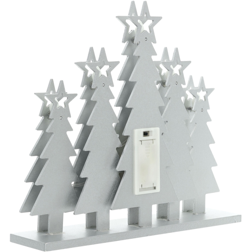 LED-Weihnachtsdekoration LED/2xAAA Bäume