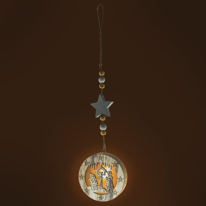 LED-Weihnachtsdekoration LED/2xCR2032 warmweiß