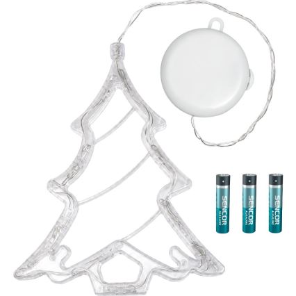 LED Weihnachtsdekoration LED/3xAAA/warmweiß Weihnachtsbaum