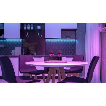 Smart LED-RGBW-Streifen (dimmbar) 5m LED/230V 2700-6500K Wi-Fi Tuya + Fernbedienung