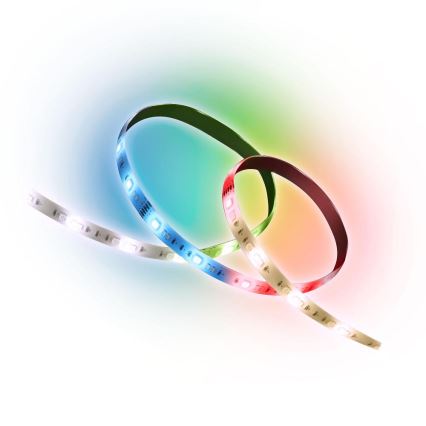Smart LED-RGBW-Streifen (dimmbar) 5m LED/230V 2700-6500K Wi-Fi Tuya + Fernbedienung