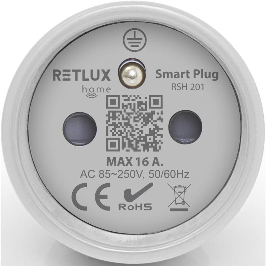 Smart-Steckdose 3680W/230V/Typ E/16A Wi-Fi Tuya