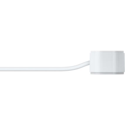 Smart-Verlängerungskabel mit Schalter 4Z Typ E + 2x USB-A + 1x USB-C 1,5m Wi-Fi Tuya weiß